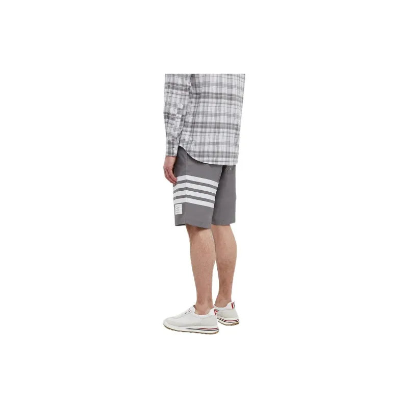 THOM BROWNE 4 Bar Drawstring Shorts-2