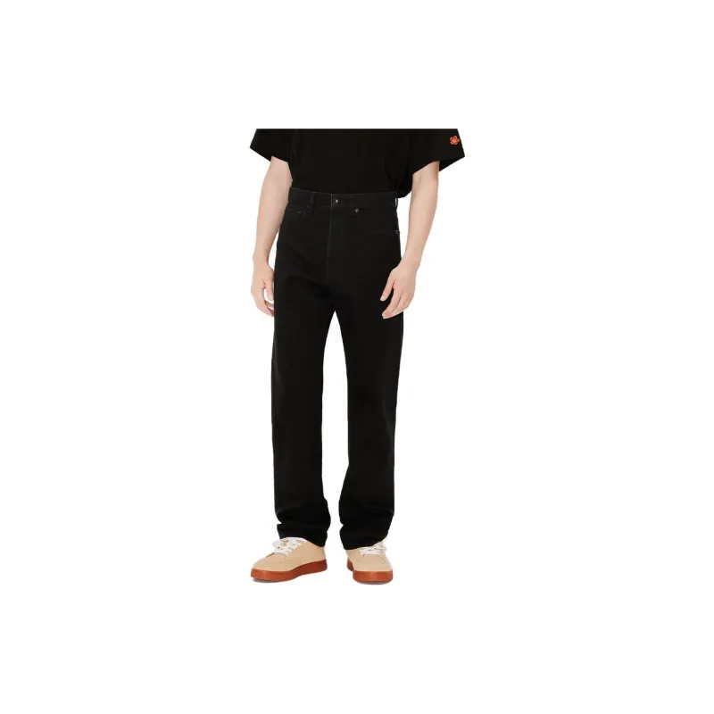 KENZO Asagao Mid rise Straight leg Jeans-3
