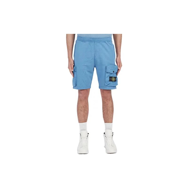 STONE ISLAND Sports Shorts Men Blue-2