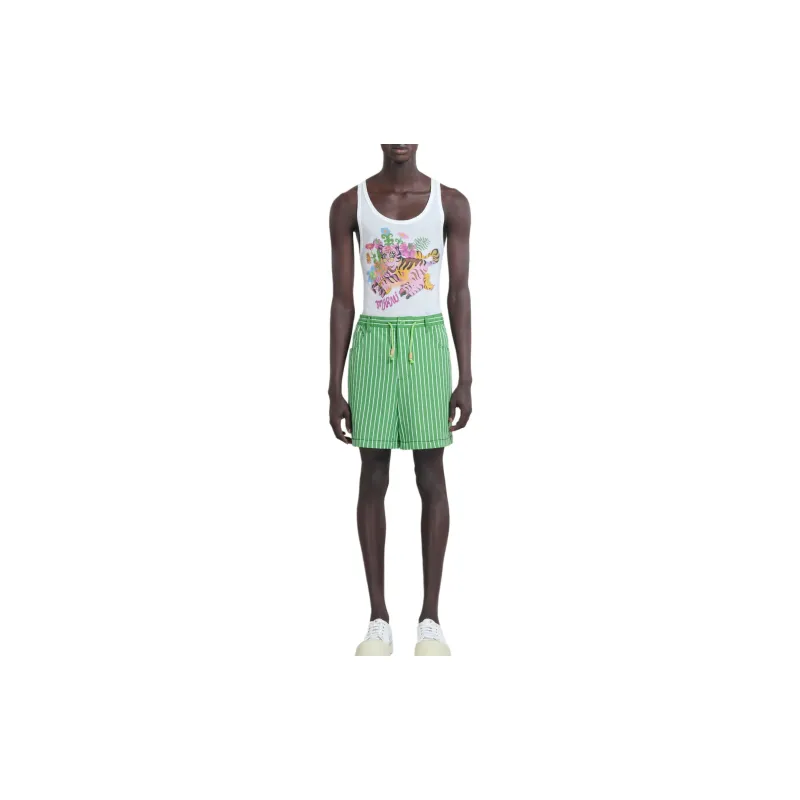 MARNI Jam Series Cargo Pants Men Green-4