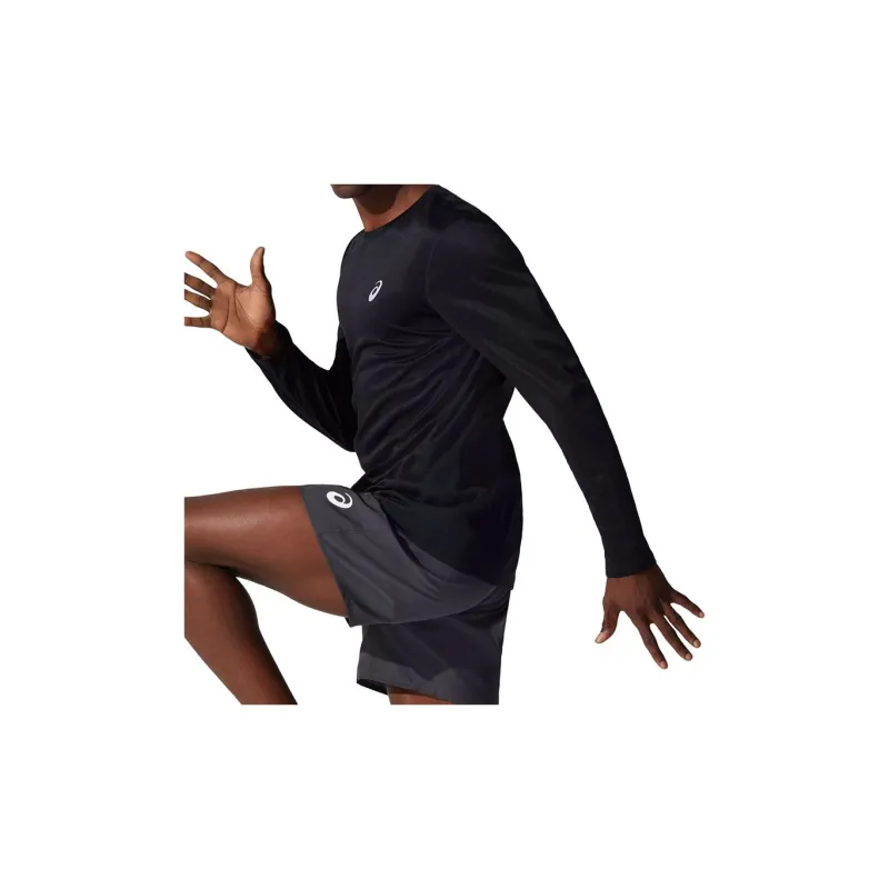 Asics CORE LS TOP T Shirt Men's Black-3