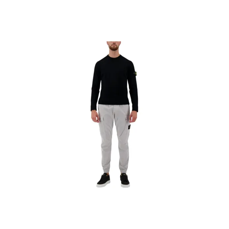 STONE ISLAND Compass Patch Crewneck Jumper-3