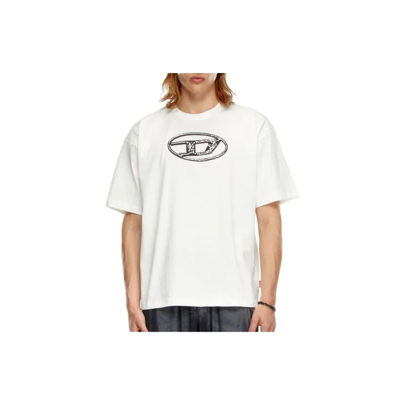 DIESEL T Boxt Q22 Faded T Shirt-3