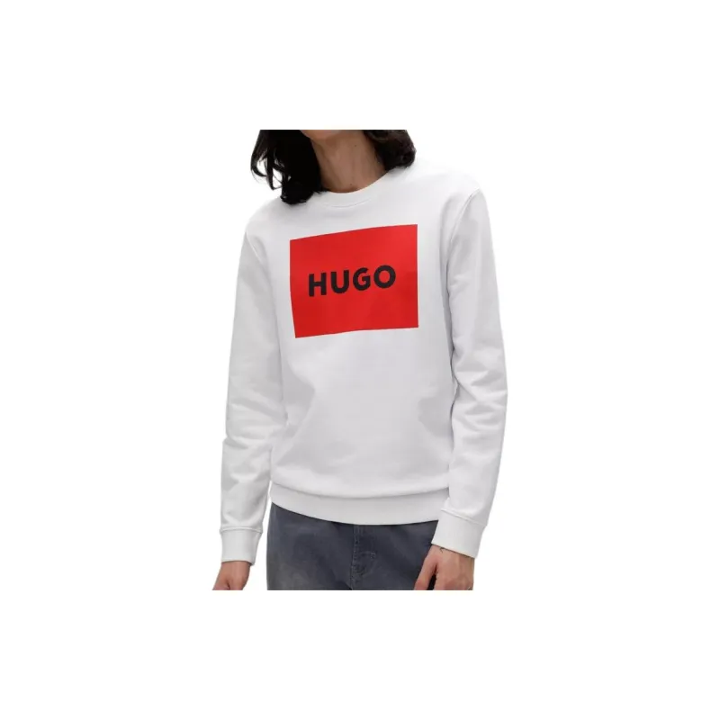 HUGO BOSS Logo print Cotton Sweatshirt-3