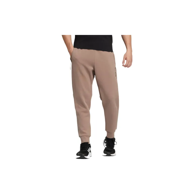 Adidas Knitted Sweatpants Men Brown-1