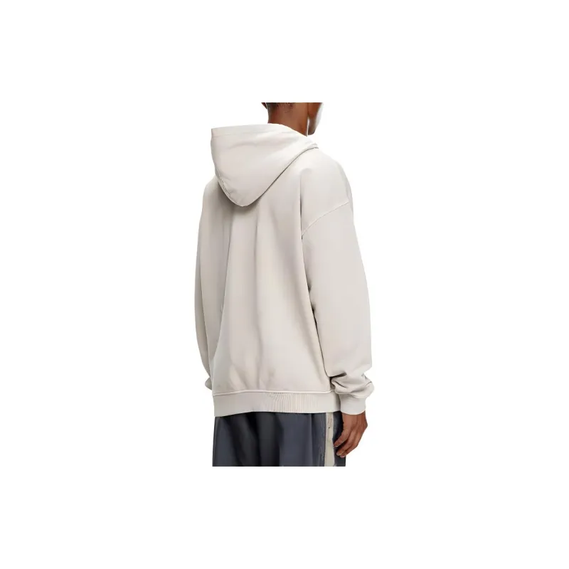 DIESEL S Boxt Hood Q7 Multi Layered Logo Printed Hoodie-1