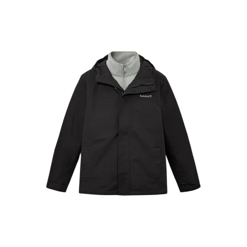 Timberland Windbreaker Jackets Men Black