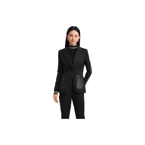 Blood Glitter Business Suits Women's Black