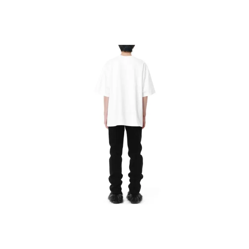 WE11DONE T Shirts Men White-3