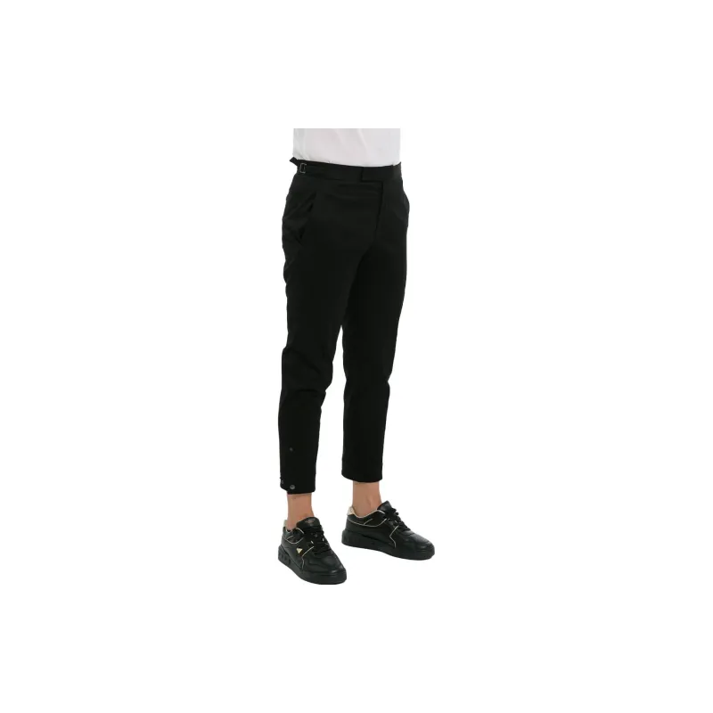 Neil Barrett Button Detailed Cropped Trousers-3