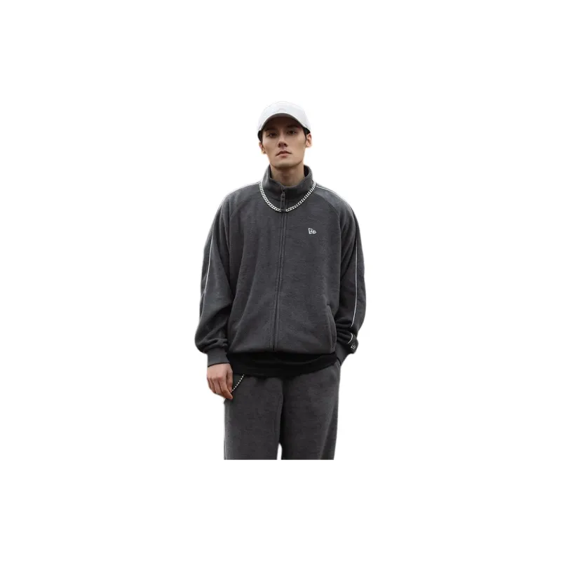 New Era FW21 Jacket Unisex Charcoal Black-5