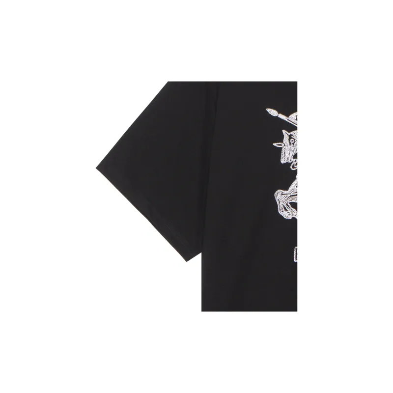 Burberry Embroidered Ekd Cotton Prorsum T shirt-5