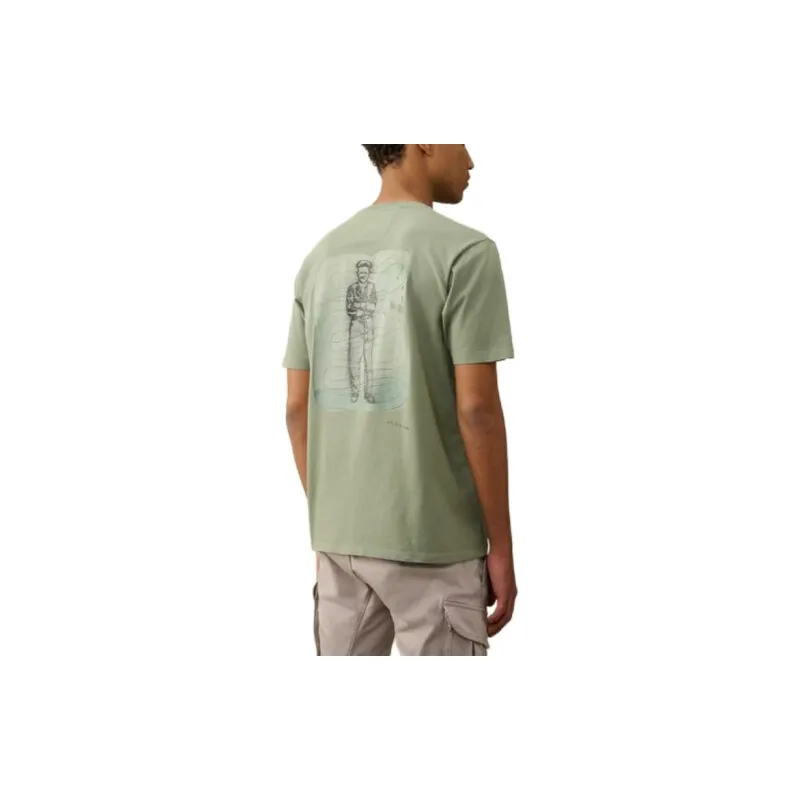 C.P. Company Logo Printed Crewneck T Shirt-2
