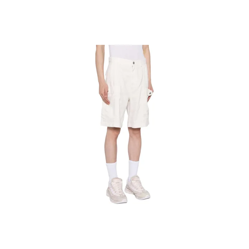 PALM ANGELS Lyocell Cotton Blend Cargo Shorts-3