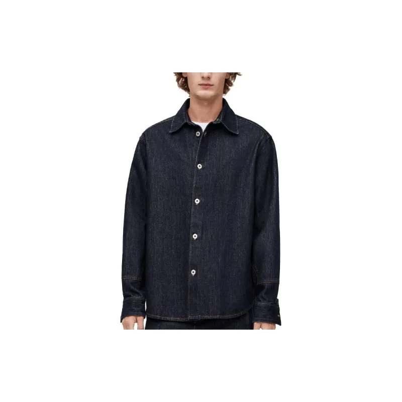 LOEWE Shirts Men Blue-3