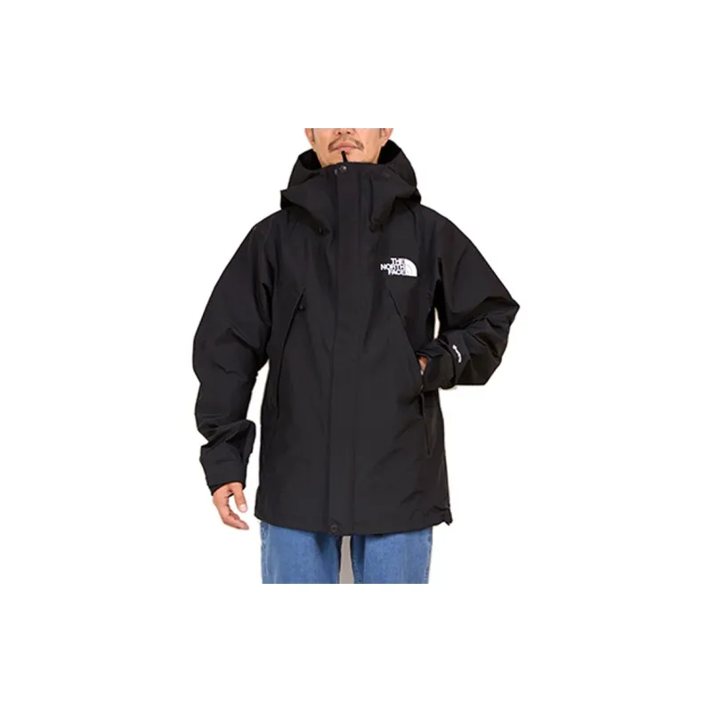 THE NORTH FACE Outdoor Hiking Windproof And Breathable Windbreaker Jacket Men's Black-2
