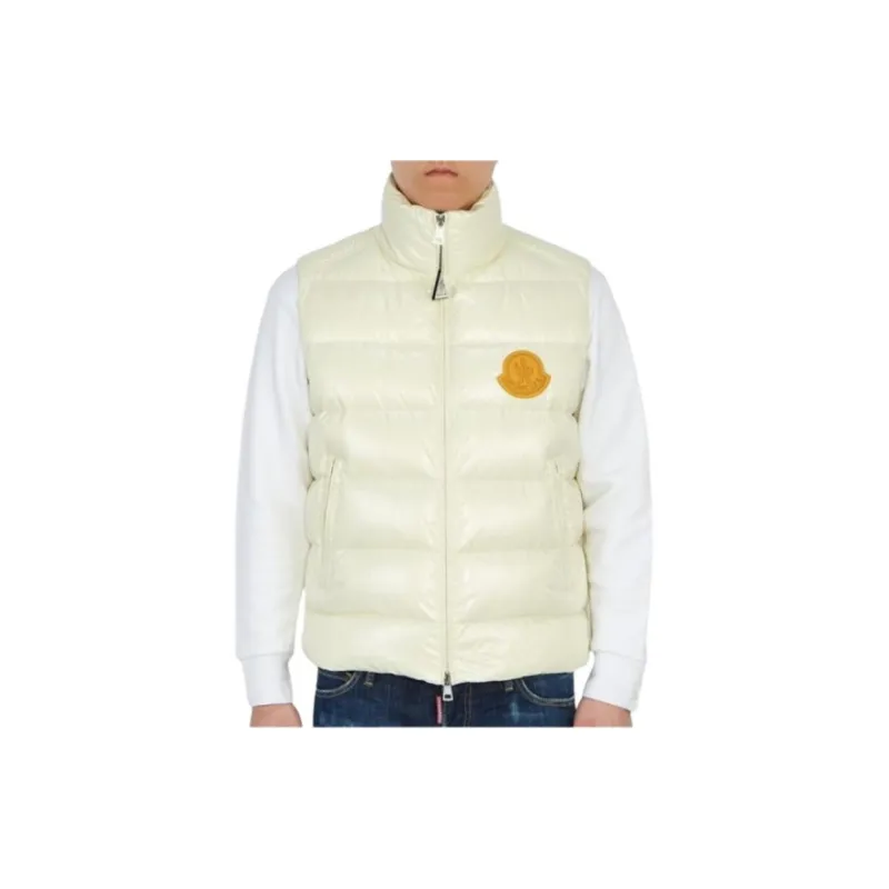 Moncler Ecrins Series SS21 Down Jacket Men's Beige-2