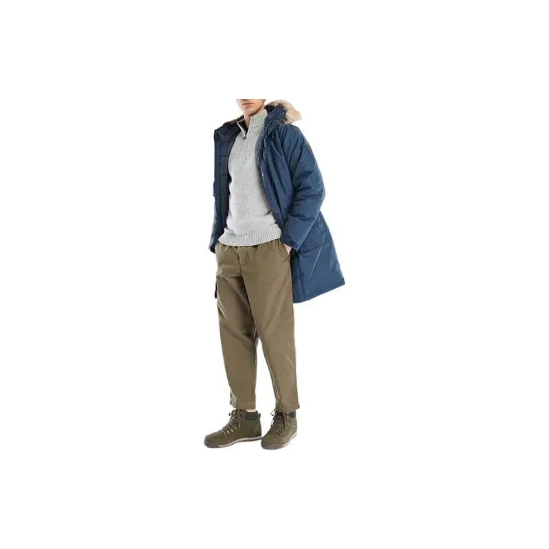 BARBOUR Parka Coats Men's Dark Blue-1