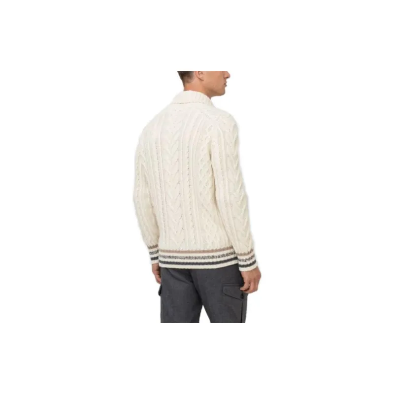 Brunello Cucinelli Knitwear Men White-2
