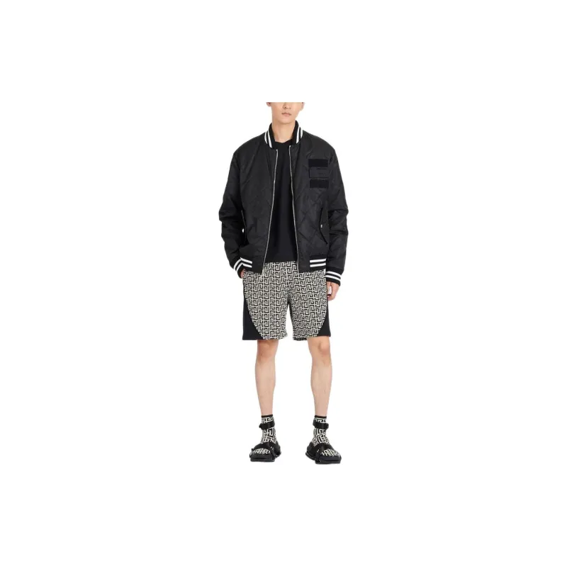 BALMAIN Reversible Maxi Monogram Jacket-2
