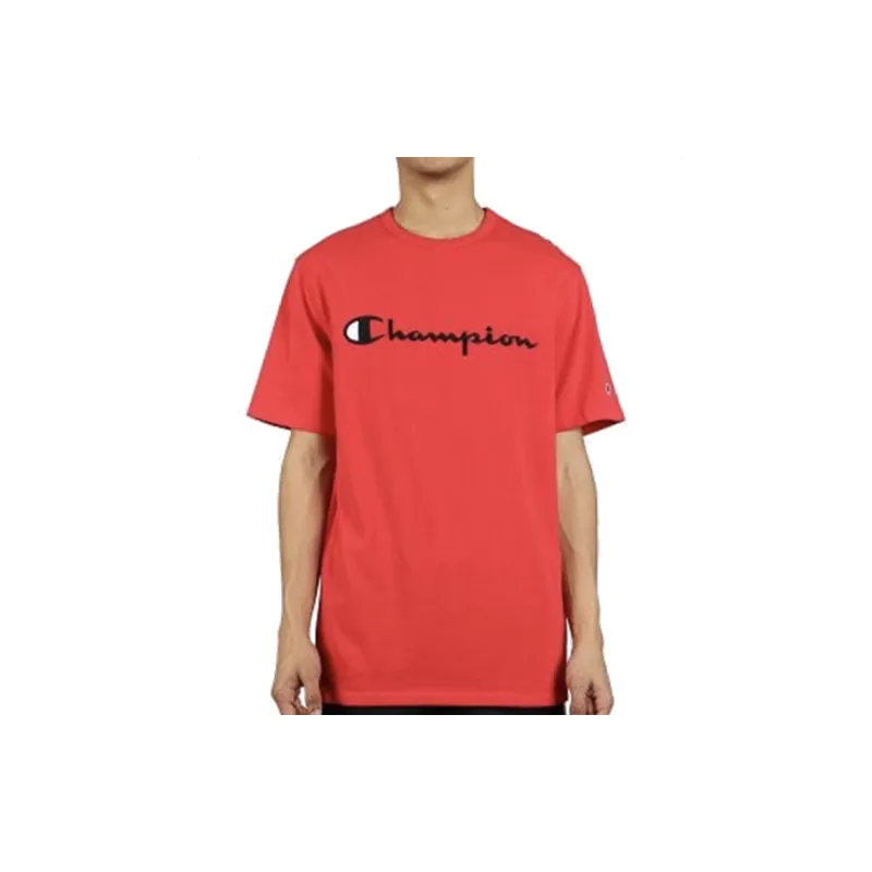 Champion T Shirt US Version Unisex Red-2