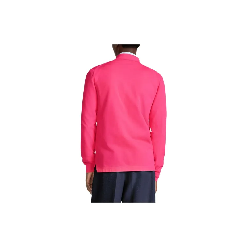 DIOR Polo Shirts Men Rose Red-3