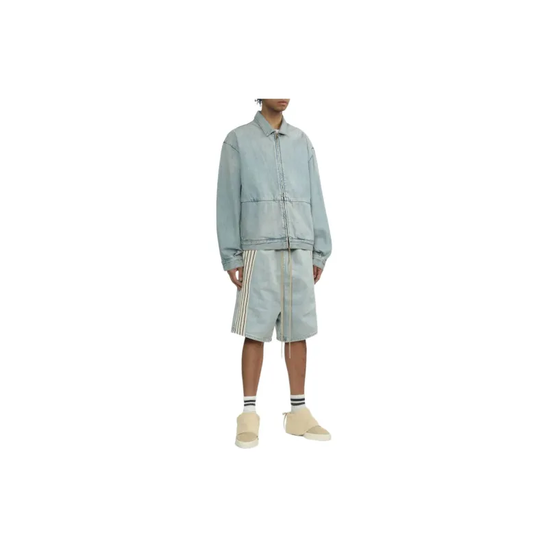 Fear Of God Stripe-detail Denim Shorts-2