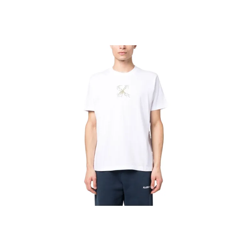 OFF WHITE T Shirts Men White-1