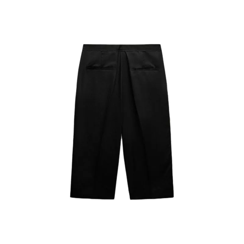 ZARA ZW Series Casual Shorts Women's Black-1