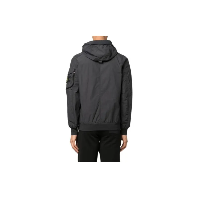 STONE ISLAND Compass patch Hooded Jacket-2
