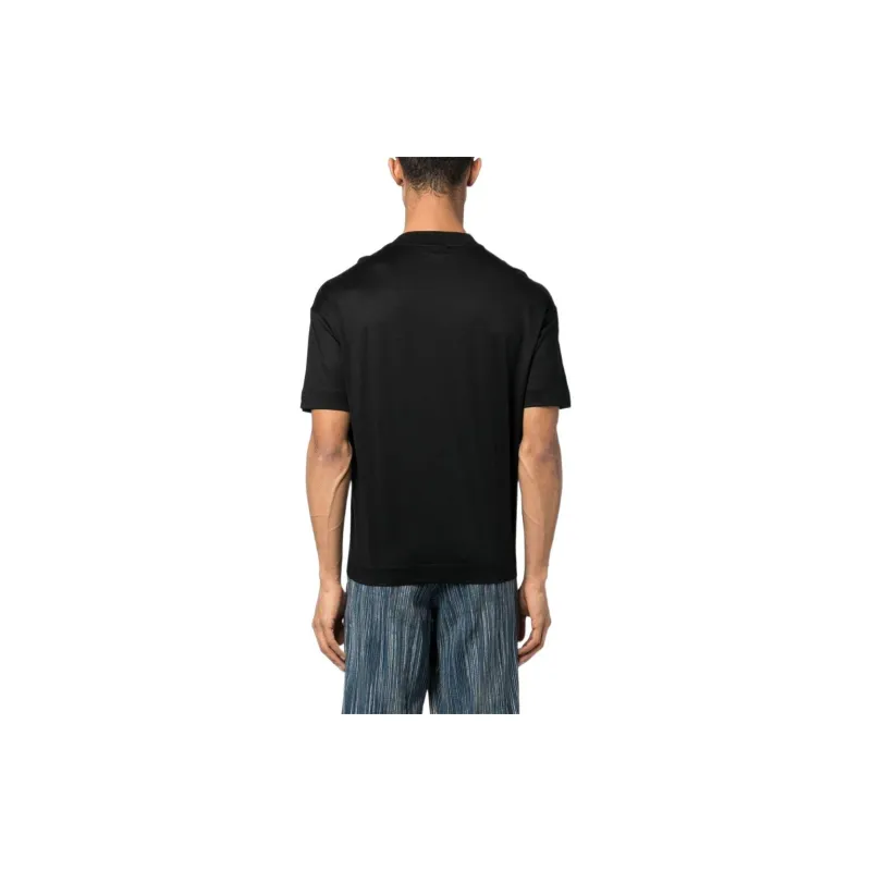 EMPORIO ARMANI Logo Detailed Crewneck T Shirt-1