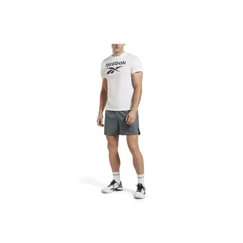 Reebok TRAIN WOVEN GRAPHIC SHORT Sports Shorts Men's Green-2