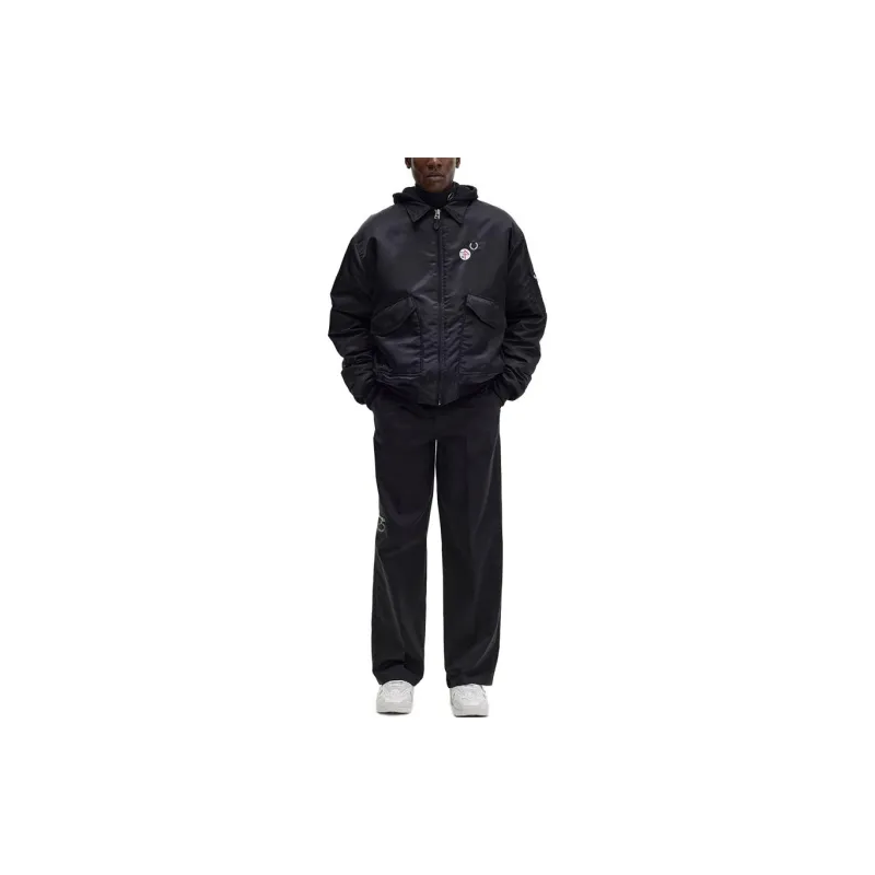 Raf Simons X FRED PERRY FRED PERRY X Raf Simons Co-brand Jackets Men Black-1