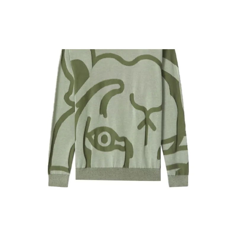 KENZO Sweaters Men Gray Green-4