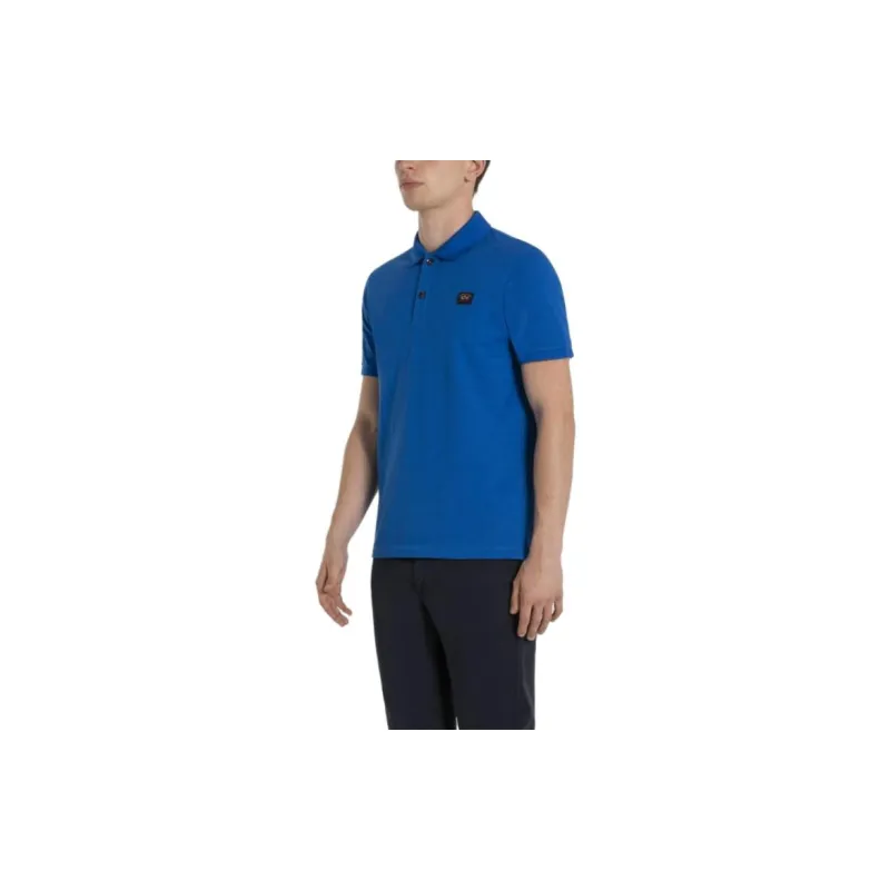 Paul & Shark Logo Patch Short-Sleeved Polo Shirt-4