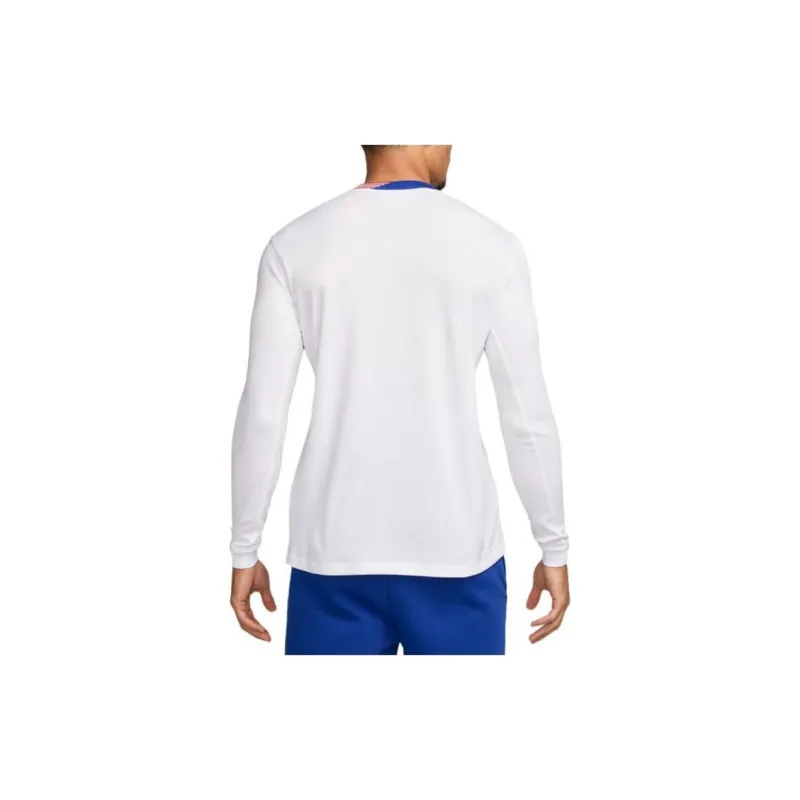 Nike Usmnt 2024 Stadium Home Men's Nike Dri FIT Soccer Long Sleeve Replica Jersey-4