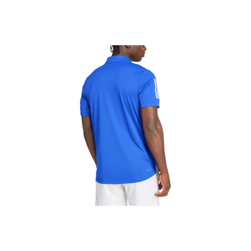 Adidas CLUB 3 STRIPES Polo Shirt Men's Clear Blue-2