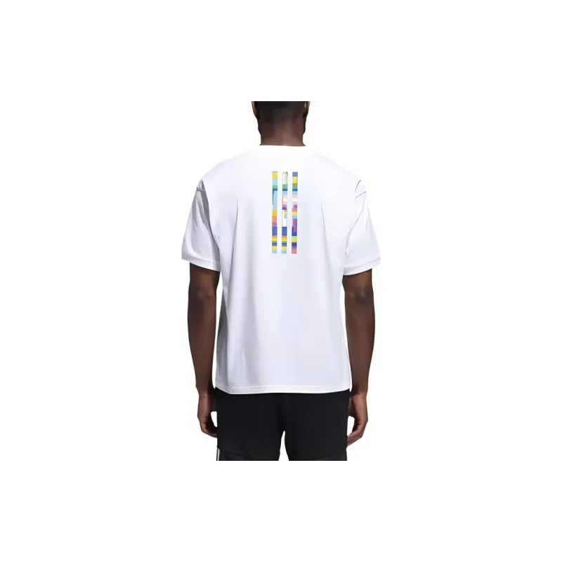 Adidas Pride T Shirt Men's White-4