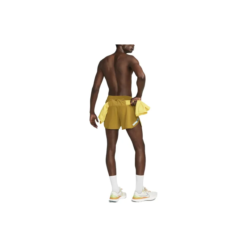 Nike Sports Shorts Men Earth Yellow-3