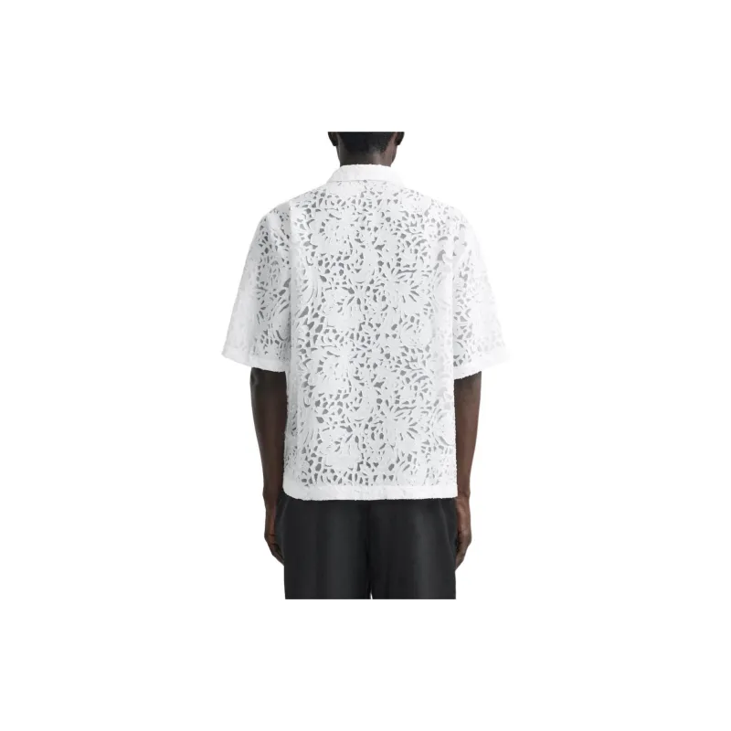 ZARA Shirts Men White-3