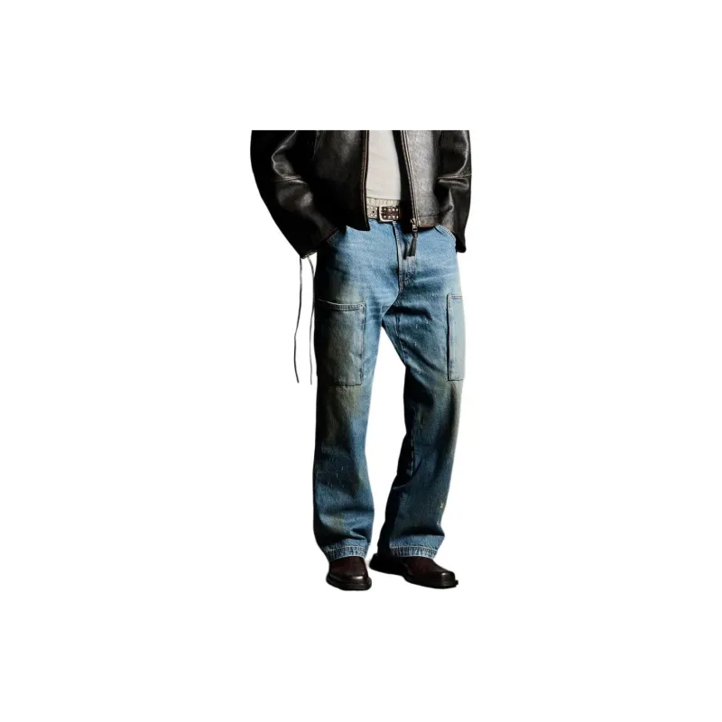 ZARA Jeans Men Medium Blue-5