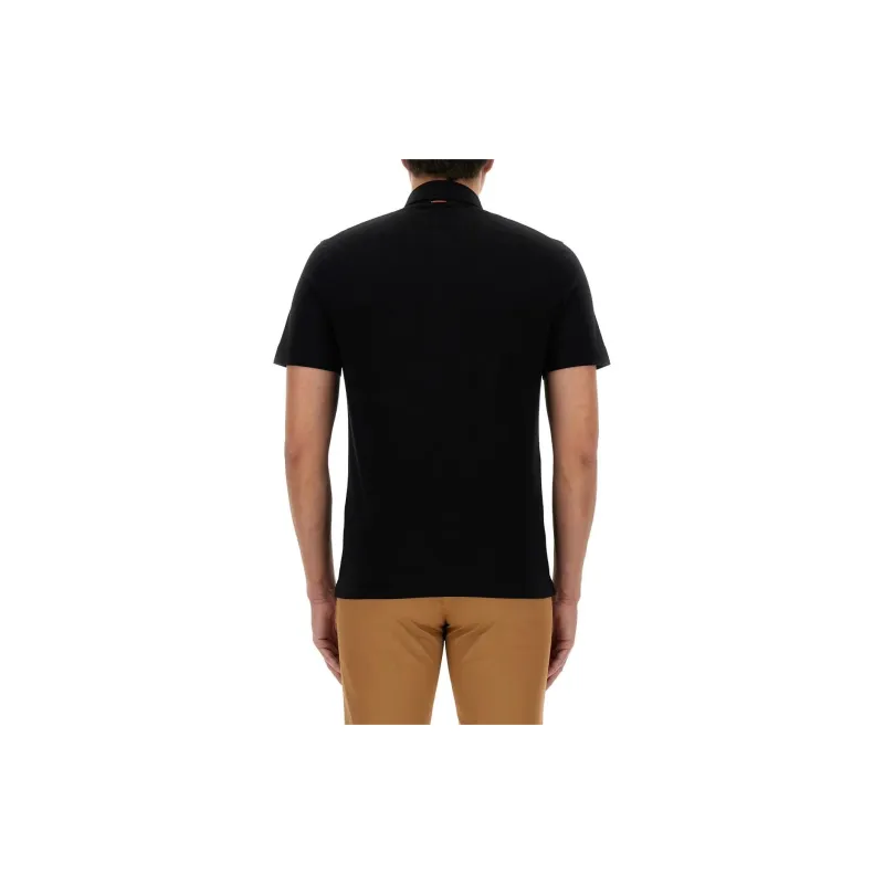 Ermenegildo Zegna Cotton Polo Shirt-3