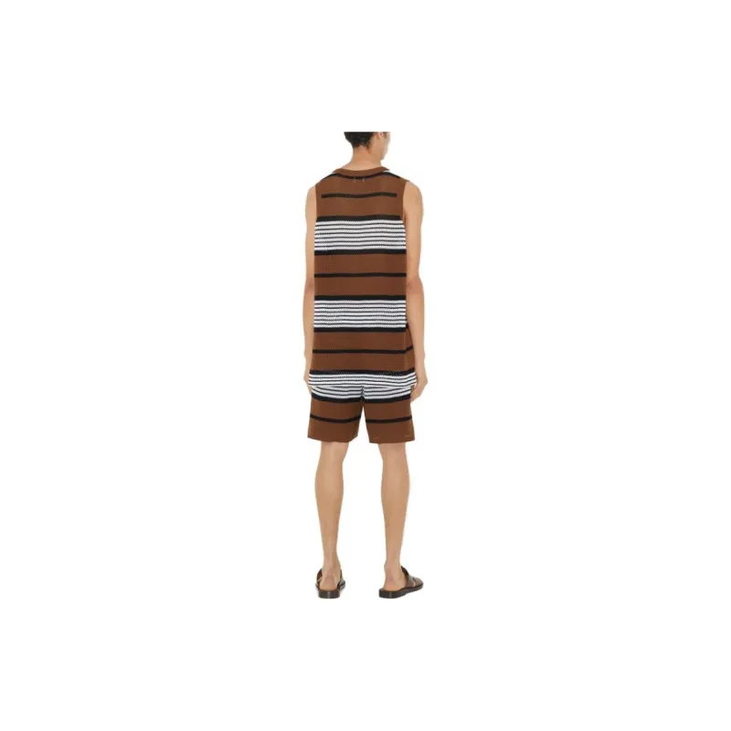 Burberry Striped Shorts-1
