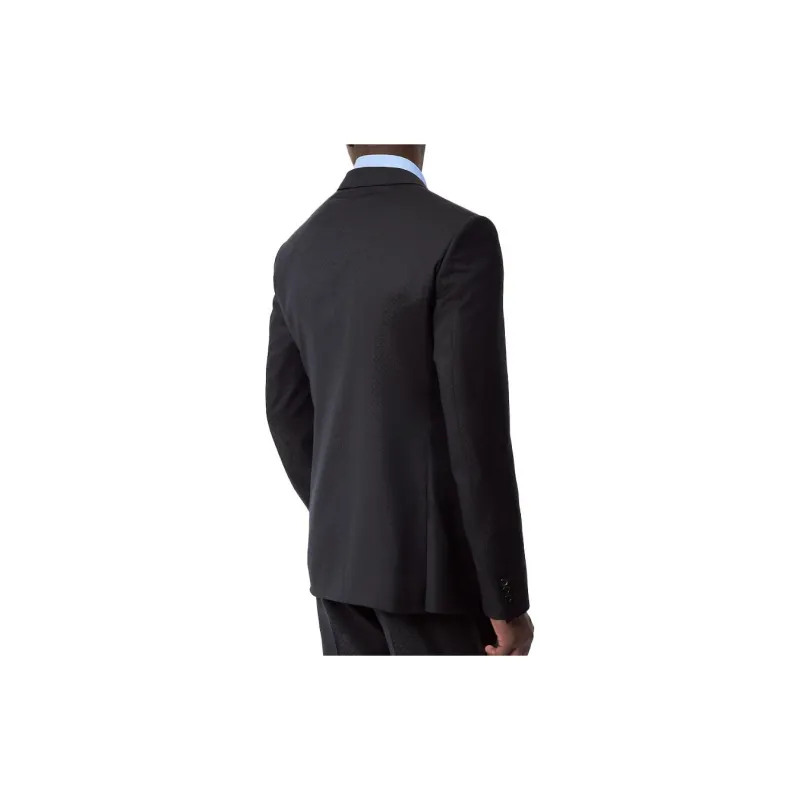 LOUIS VUITTON Single Breasted Pont Neuf Jacket Business Suit Men's Black-4