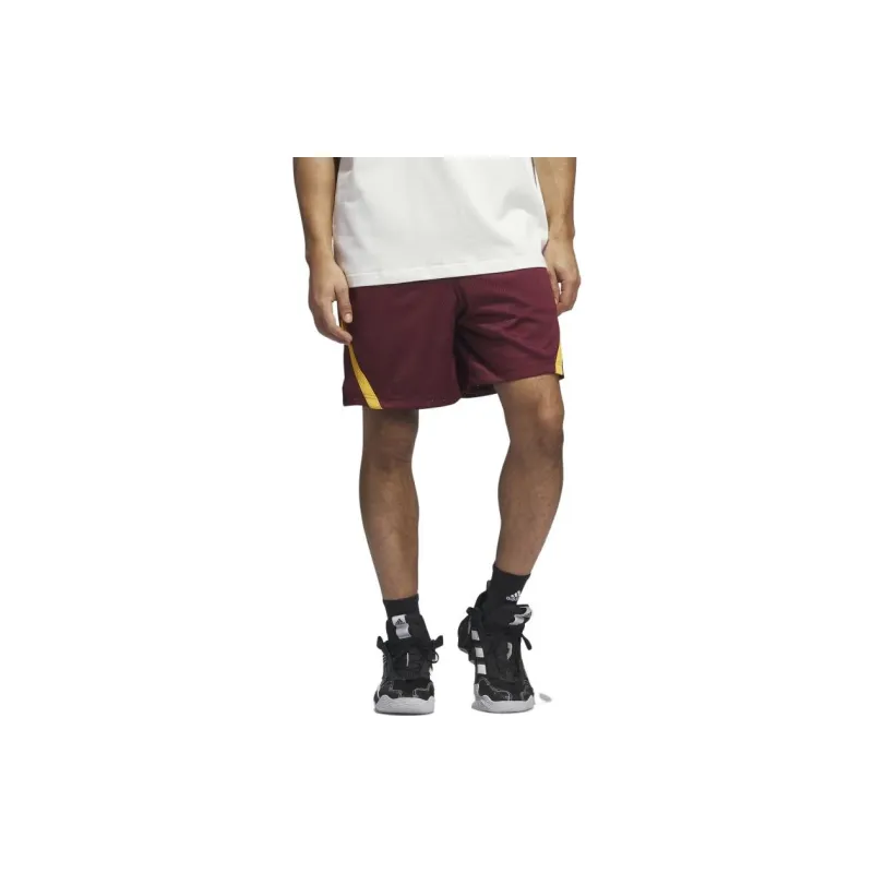 Adidas Casual Shorts Men Dark Red-2