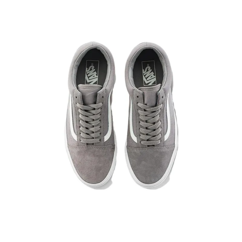 Vans Wear resistant And Lightweight Low Top Skateboard Shoes Unisex Gray-3