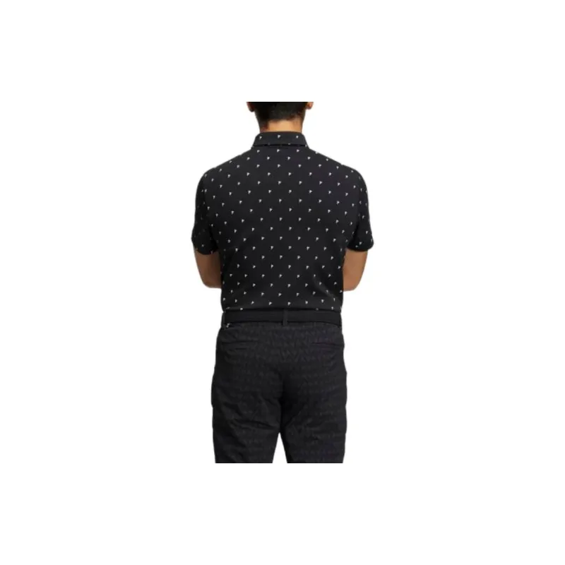 Adidas Polo Shirts Men Black-2
