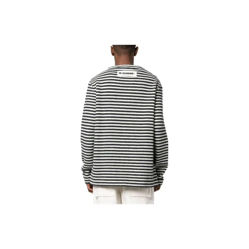 JIL SANDER Striped Wool Sweater-3