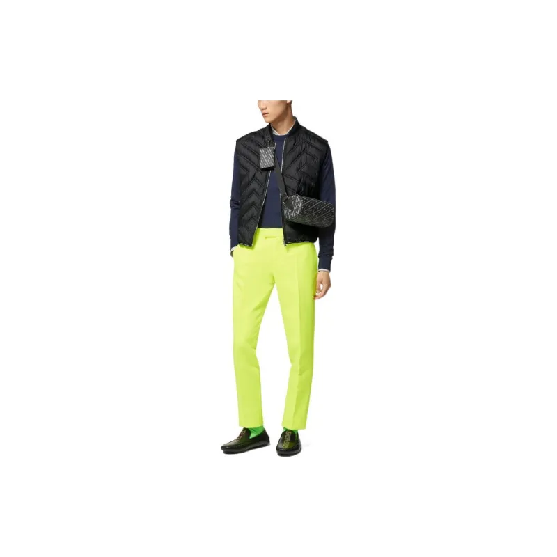 VERSACE Greca Quilted Zip up Gilet-1