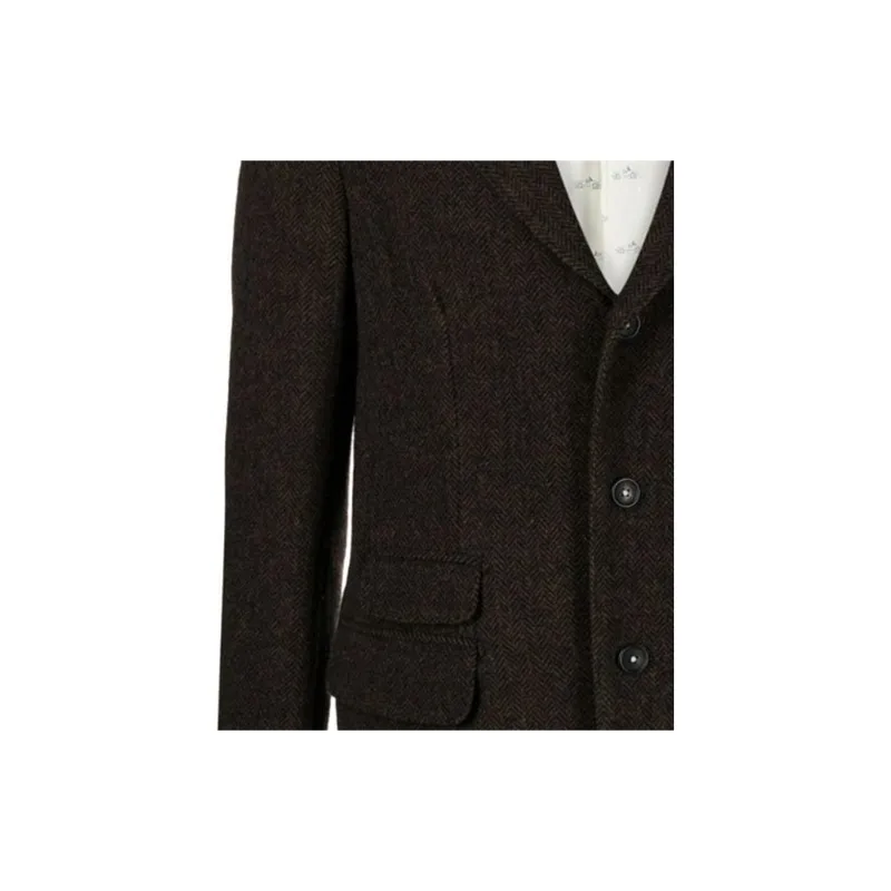 MASSIMO ALBA Business Suits Coats Men's Umber-4